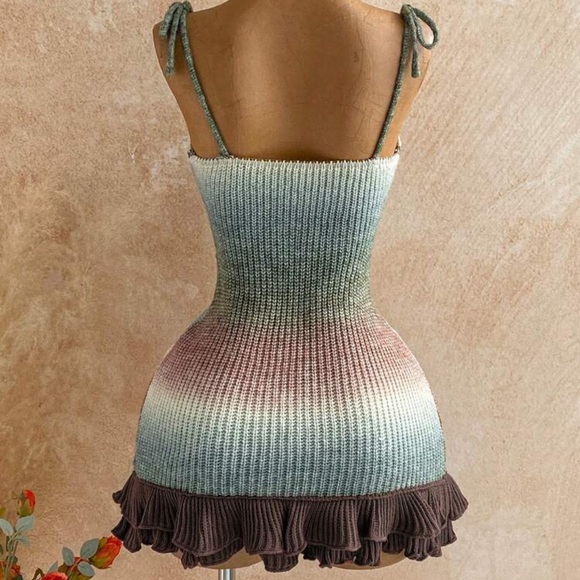 Knit Dress with Starfish Accents - Picture 2 of 5